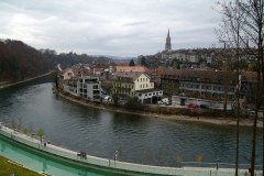 View across Aare from Bear Park