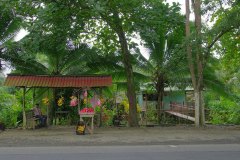 Fruit stand near Puerto Limón