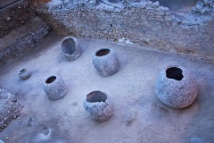 Byzantine clay silos for storing cereals, discovered in Athens Metro excavation  