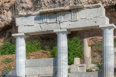 Renos at the Temple of Asklepios, the Acropolis  