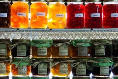 Preserves on sale, Makrinitsa  