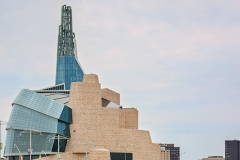 Canada Geese and the Canadian Museum for Human Rights