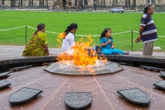 Sorry, Canadian law prohibits suttee (even using the Centennial Flame)