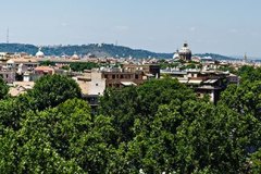Rome viewed from Aventine Hill