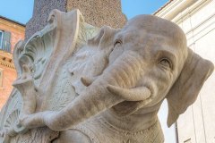 Bernini's elephant and Egyptian obelisk