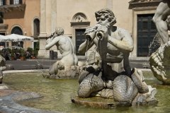 Merman, Fontana del Moro, Piazza Navona